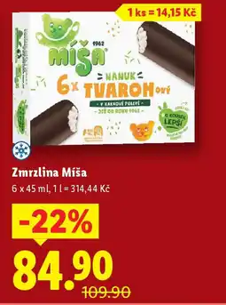 Lidl Zmrzlina Míša nabídka