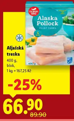 Lidl Aljašská treska nabídka