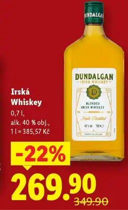 Lidl Irská Whiskey nabídka