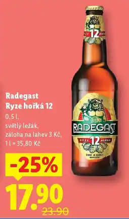 Lidl Radegast Ryze hořká 12 nabídka
