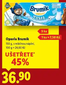 Lidl Opavia Brumík nabídka