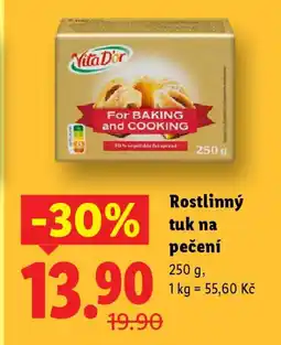 Lidl Rostlinný tuk na pečení nabídka