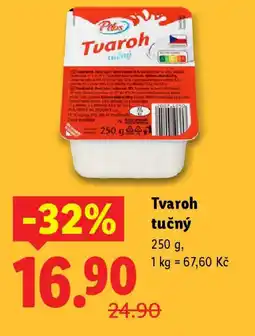 Lidl Tvaroh tučný nabídka
