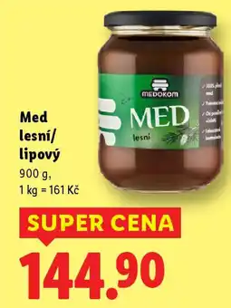Lidl Med lesni / lipovy nabídka