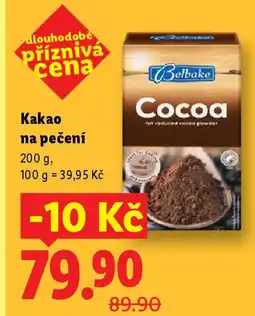 Lidl Kakao na pečení nabídka