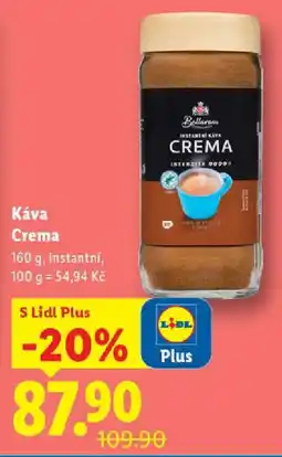 Lidl Káva Crema nabídka