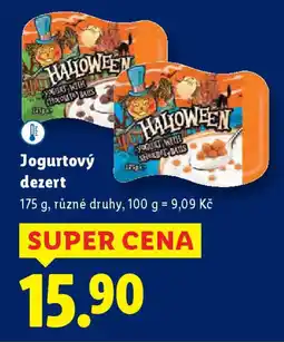 Lidl Jogurtový dezert nabídka