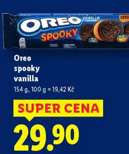 Lidl Oreo spooky vanilla nabídka