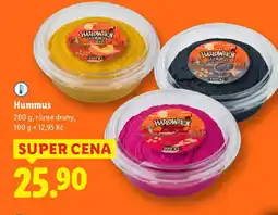 Lidl Hummus nabídka