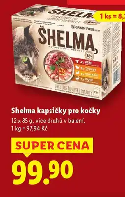 Lidl Shelma kapsičky pro kočky nabídka