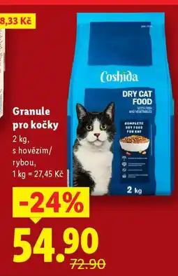 Lidl Granule pro kočky nabídka
