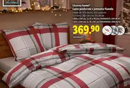 Lidl Livarno home® Ložní povlečení z jemného flanelu nabídka