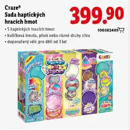 Lidl Craze® Sada haptických hracích hmot nabídka