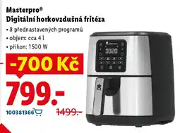 Lidl Masterpro Digitální horkovzdušná fritéza nabídka