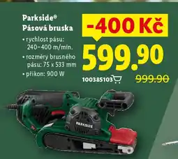 Lidl Parkside® Pásová bruska nabídka