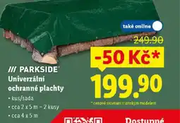 Lidl PARKSIDE Univerzální ochranné plachty nabídka