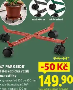 Lidl PARKSIDE Teleskopický vozík nabídka