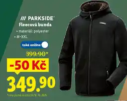 Lidl PARKSIDE Fleecová bunda nabídka