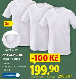 Lidl PARKSIDE Triko - 3 kusy nabídka