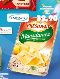 Jip Président Maasdamer sýr plátky 100 g nabídka