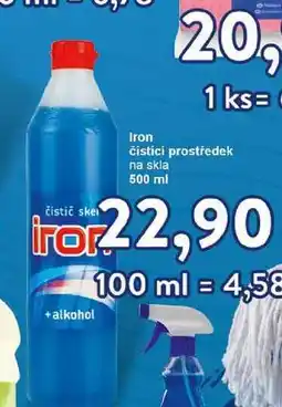 Jip Iron čistící prostředek na skla 500 ml nabídka