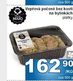 Jip Vepřová pečeně bez kosti na bylinkách plátky 1kg nabídka
