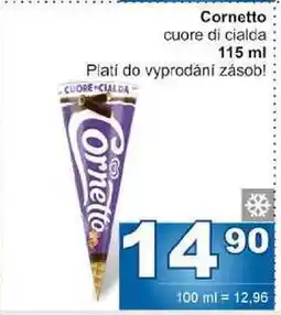 Jip Cornetto cuore di cialda 115 ml nabídka