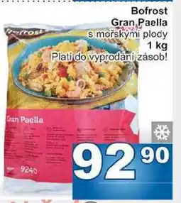 Jip Bofrost Gran Paella s mořskými plody 1 kg nabídka