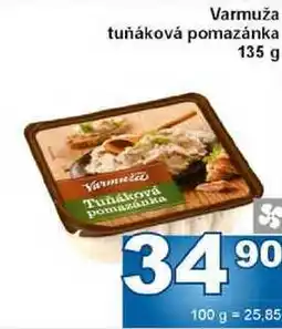 Jip Varmuža tuňáková pomazánka 135 g nabídka