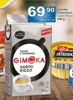 Jip Gimoka mletá káva Gusto Ricco 100 g nabídka