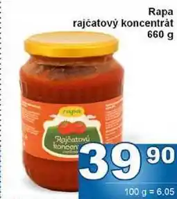Jip Rapa rajčatový koncentrát 660g nabídka