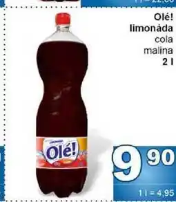 Jip Olé! limonáda cola malina 2l nabídka