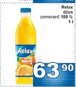 Jip Relax džus pomeranč 100% 1l nabídka