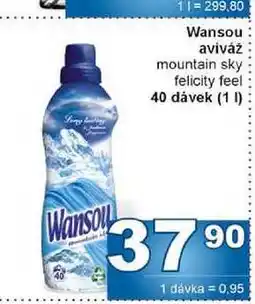 Jip Wansou aviváž mountain sky felicity feel 40 dávek nabídka