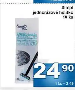 Jip Simpl jednorázové holitko 10 ks nabídka