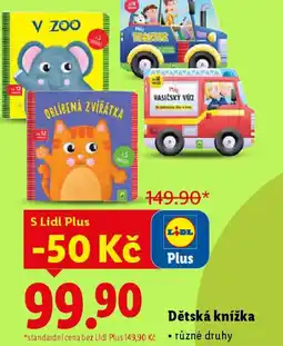 Lidl Dětská knížka nabídka