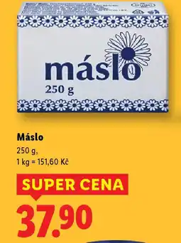 Lidl Máslo nabídka