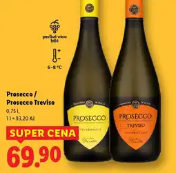 Lidl Prosecco/ Prosecco Treviso nabídka