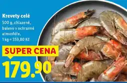 Lidl Krevety celé nabídka