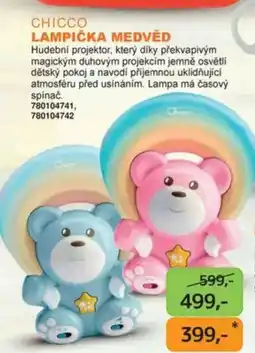 Dráčik Chicco lampička medvěd nabídka