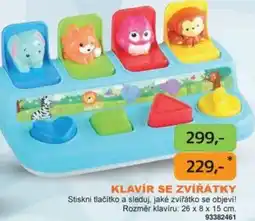 Dráčik Klavír se zvířátky nabídka