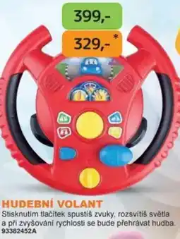 Dráčik Hudební volant nabídka