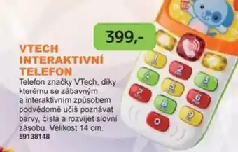 Dráčik Vtech interaktivní telefon nabídka