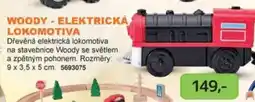 Dráčik Woody - elektrická lokomotiva nabídka