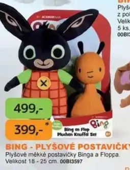 Dráčik Bing - plyšové postavičky nabídka