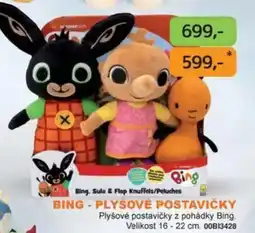 Dráčik Bing - plyšové postavičky nabídka
