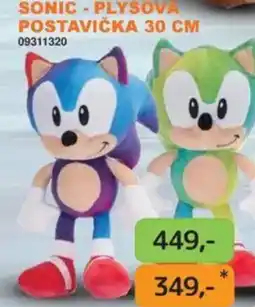 Dráčik Sonic - plyšova postavička nabídka