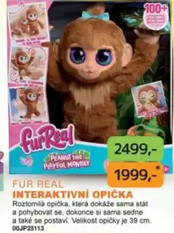 Dráčik Fur real interaktivní opička nabídka