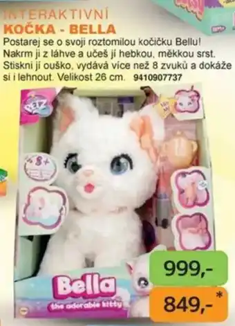Dráčik Interaktivní kočka - bella nabídka