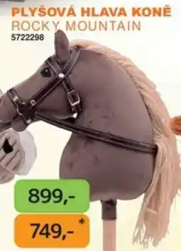 Dráčik Plyšová hlava koně rocky mountain nabídka